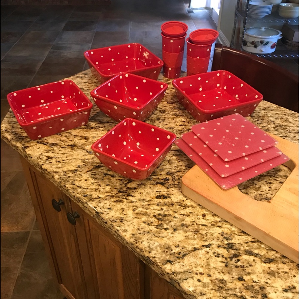 TEMPTATIONS 10 PC BAKEWARE SET